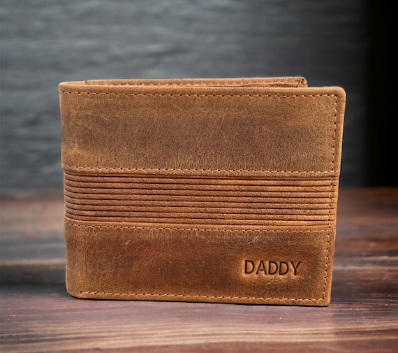 SERASAR | Leren Beurs voor Heren [Vintage] met RFID-Bescherming | Zwart