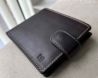 Personalised Wallet Premium Quality Leather Men's Wallet | Gift For Him | Anniversary, Groomsmen, Birthday, Graduation Gift, Gift For Dad