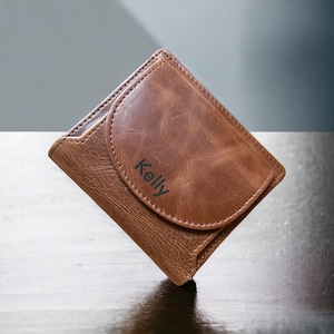 Lindo regalo de Navidad personalizado para ella / Billetera imprescindible para mujeres de todas las edades / Regalo para esposa, mamá / Cumpleaños, regalo de aniversario para ella