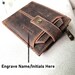 Handmade Personalised 100% Real Leather Wallet, RFID Inbuilt Mens Zipper Wallet, Special Design Unisex Wallet, Perfect For Gift