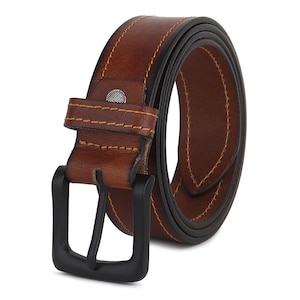 Custom Belt, Personalised Leather Belt, Personalized Real Leather Belt, Full Grain Leather Men&#39;s Belt | Anniversary, Birthday Christmas Gift