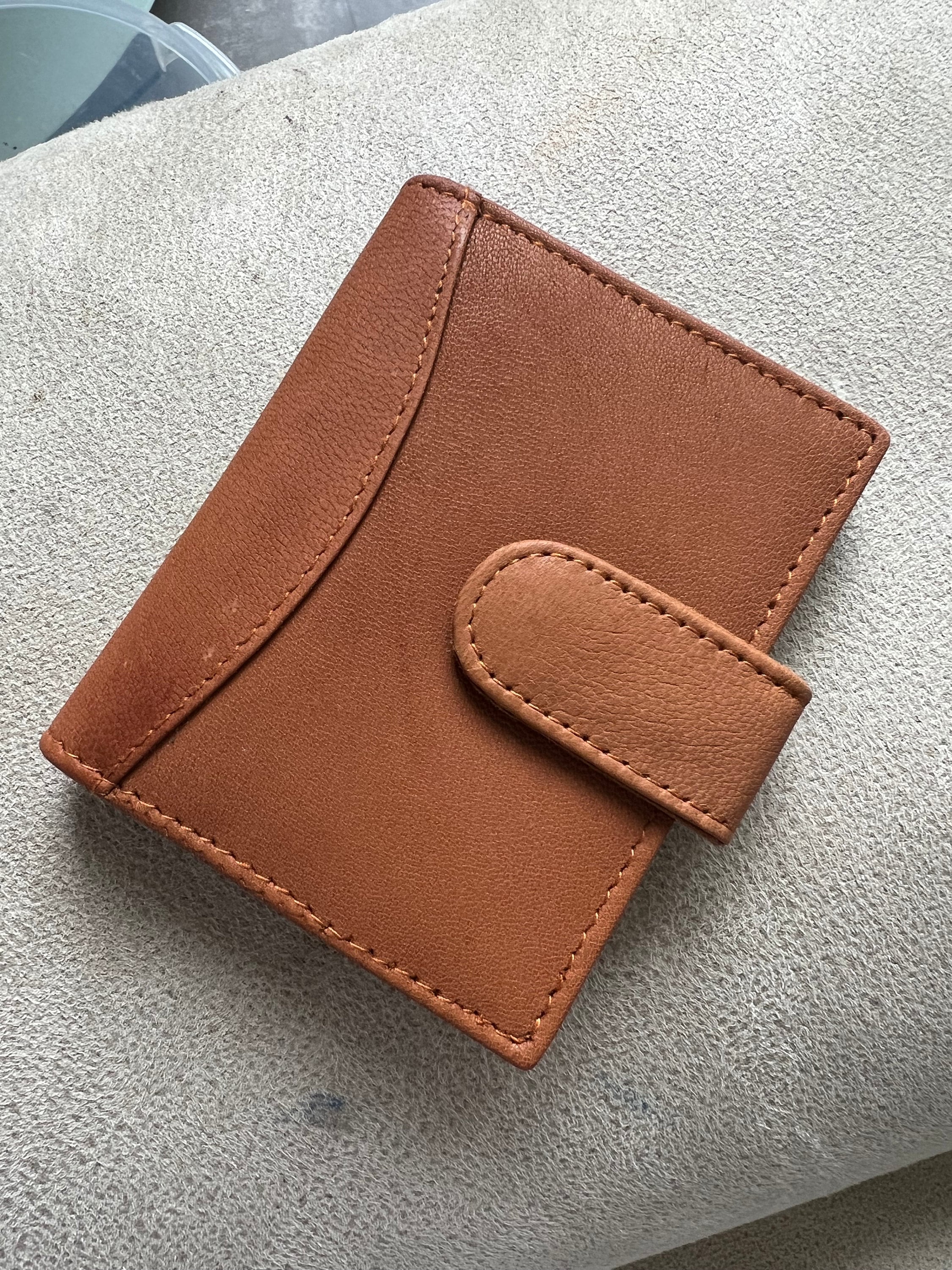 100% Real Leather RFID NFC Safe Credit crad Holder Handmade Wallet | Takes upto 18 Cards | Comes With Premium Quality Gift Bag Best For gift