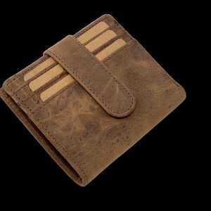 Cartera de cuero unisex / Cartera personalizada personalizada para hombres y mujeres / Cumpleaños, aniversario, regalo de Navidad para todos, caja de regalo