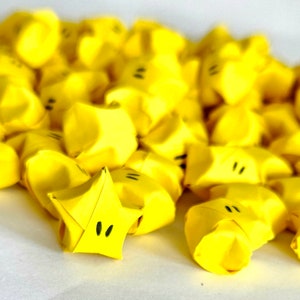Origami Twinkle Twinkle Little Paper Stars , 100, 200 pcs, Lucky Star Origami, Lucky Star Origami Paper, Yellow stars