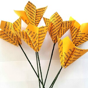 Custom Song Lyrics Bouquet, Valentine's Day, Wedding Decorations, First Year Anniversary Gift For Her, Birthday Gift For Mum, Christmas gift