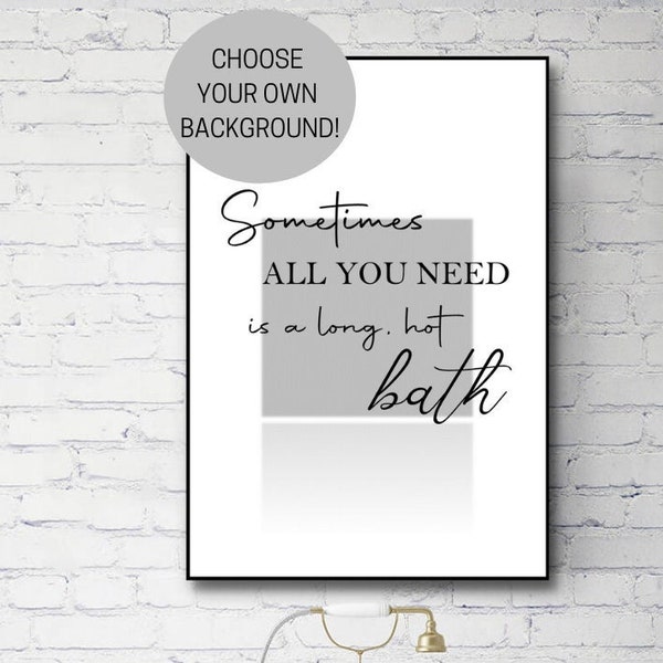 Bathroom Wall Quotes - Etsy UK