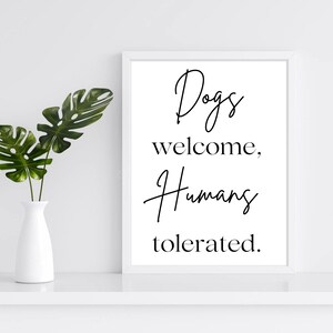 Dog Grooming Salon Decor, Wall Art Decor, Dog Parlour Signs, Dog Groomer Definition, Dog Grooming Signs, Font Variation 2