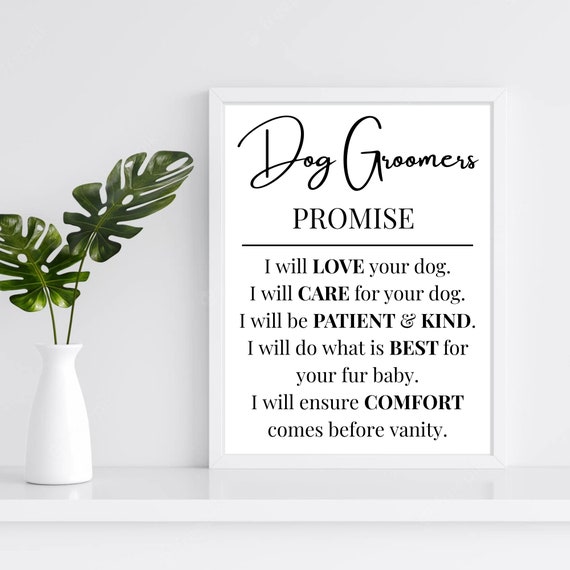 I'm A Dog Groomer T Shirt, Dog Groomer's Promise T Shirt I'm A Dog Groomer T Shirt, Dog Groomer's Promise T Shirt