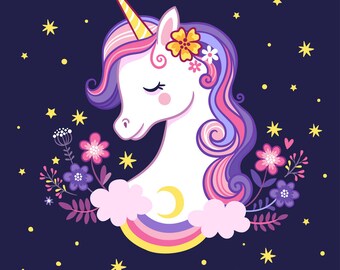 Unicorn Land Coloring Pages 12 - Etsy