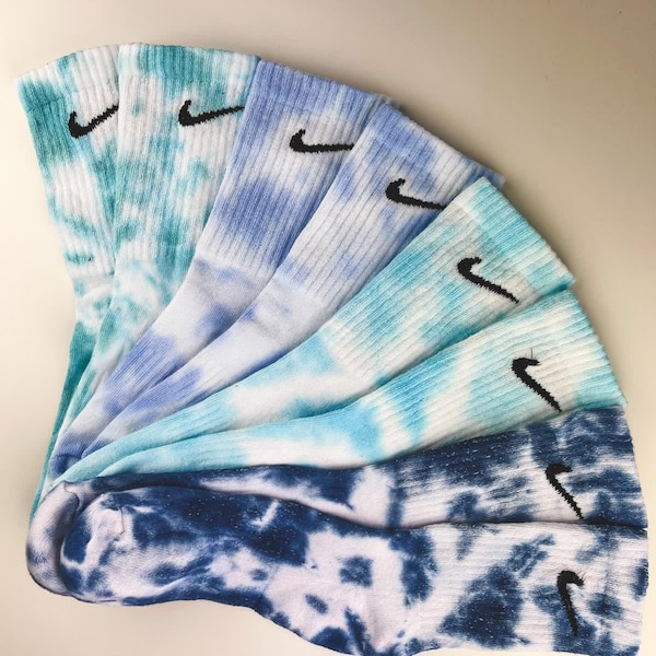 Nike socks batik tie dye
