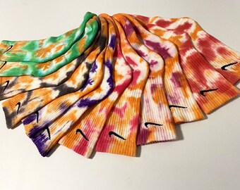 Tie Dye Batik Socken