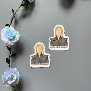 autocollant Daenerys, autocollant obtenu, jeu des trônes, cadeau pour ami, cadeau pour petit ami, cadeau pour petite amie, autocollant pour ordinateur portable