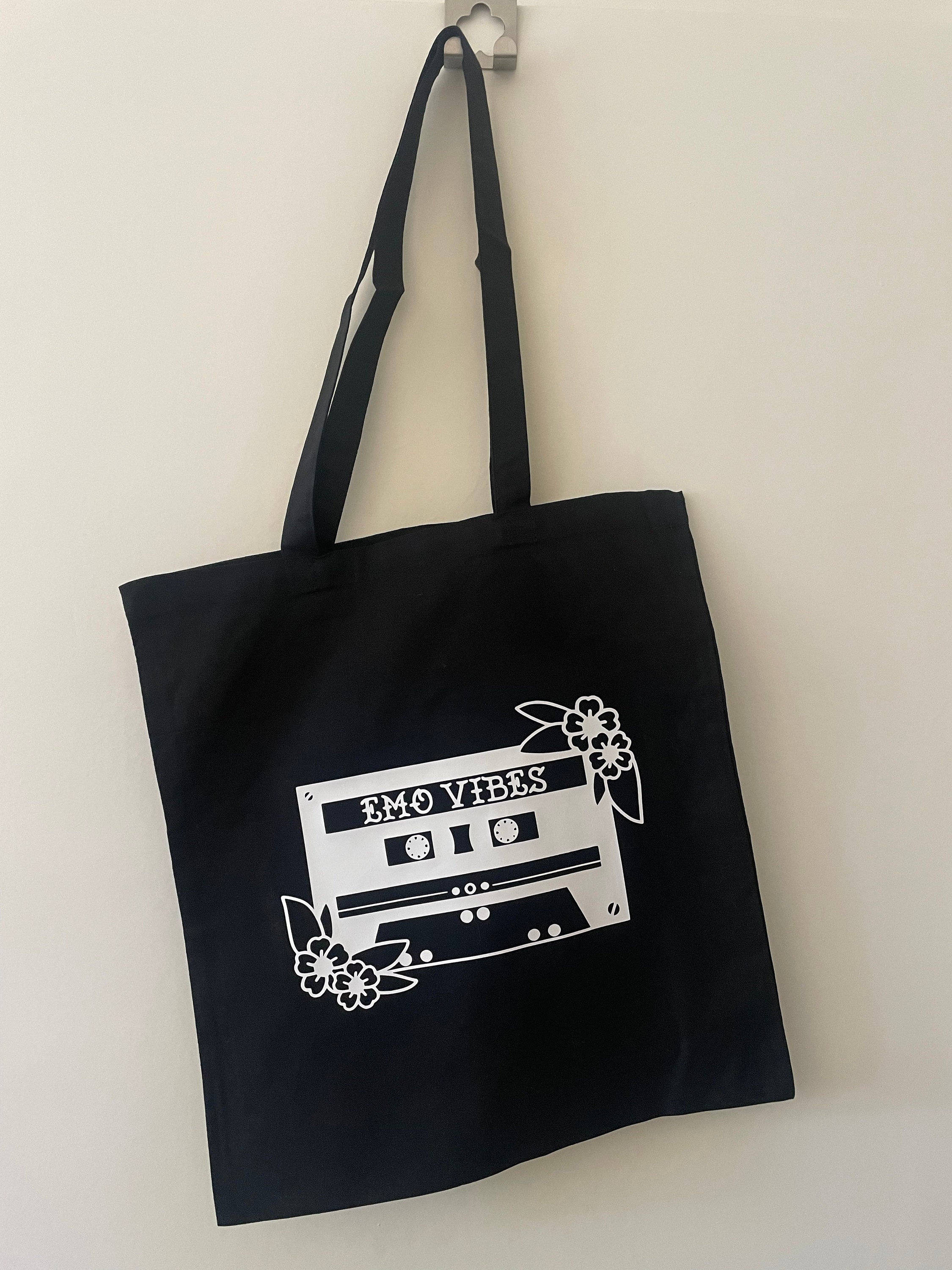 Emo tote bag deals