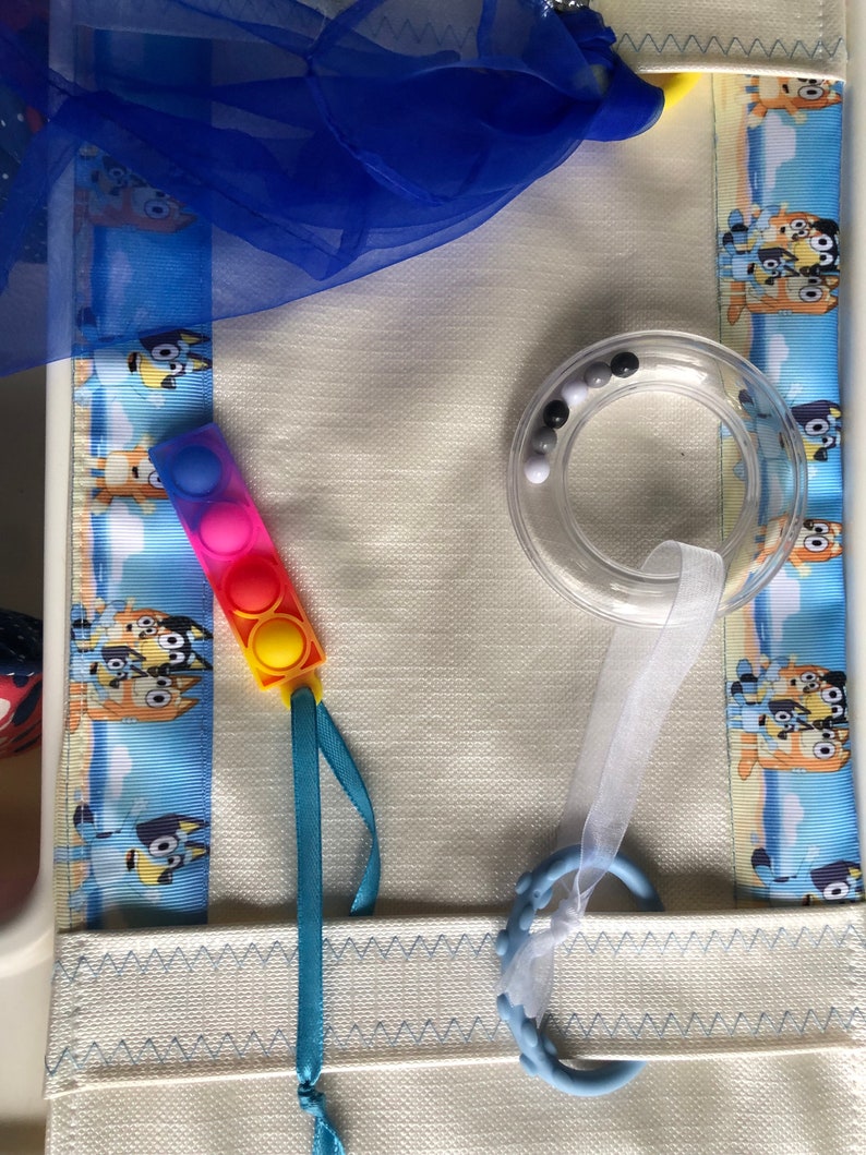 Bluey Highchair Playmat - Etsy
