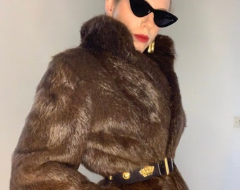 Modacrylic Fur Coat - Etsy