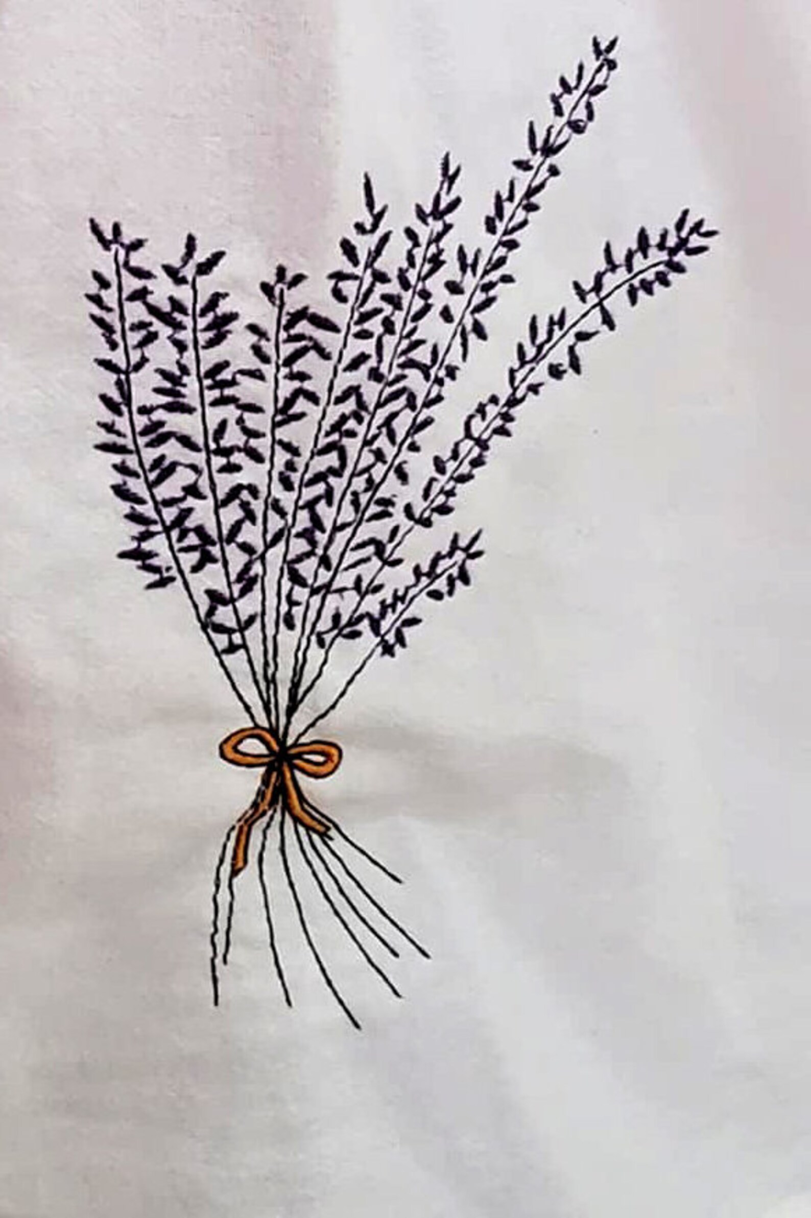 Lavender Machine Embroidery Design - Etsy