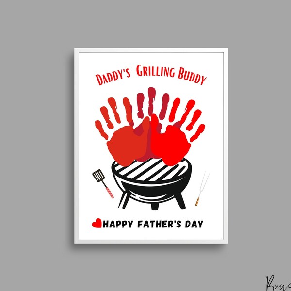 Grill Plate Father's Day Etsy