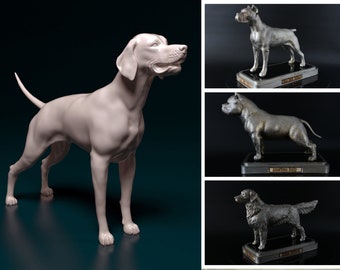 Pointer dog statuette to hang on the wall UK 