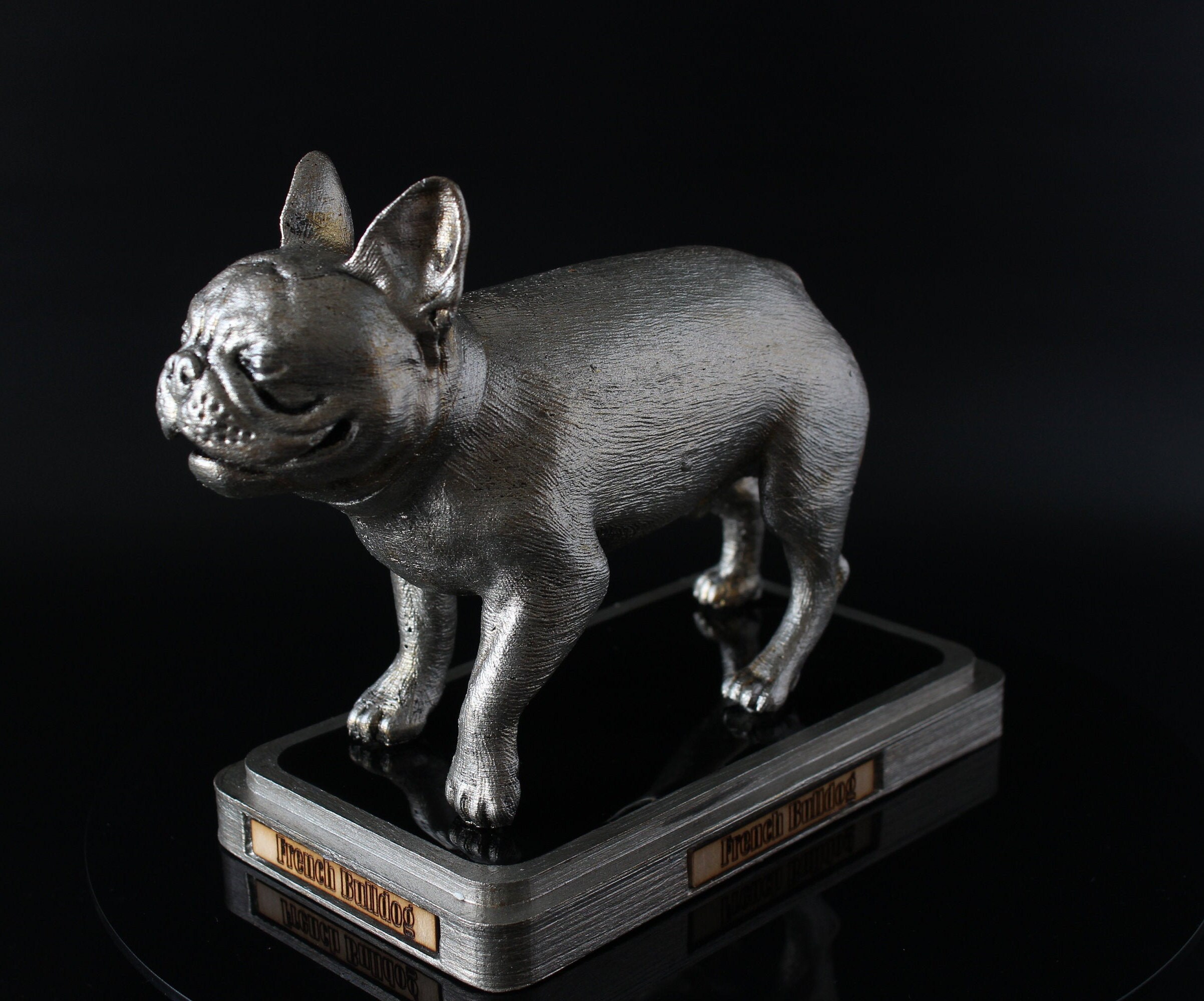 frenchie dog statue