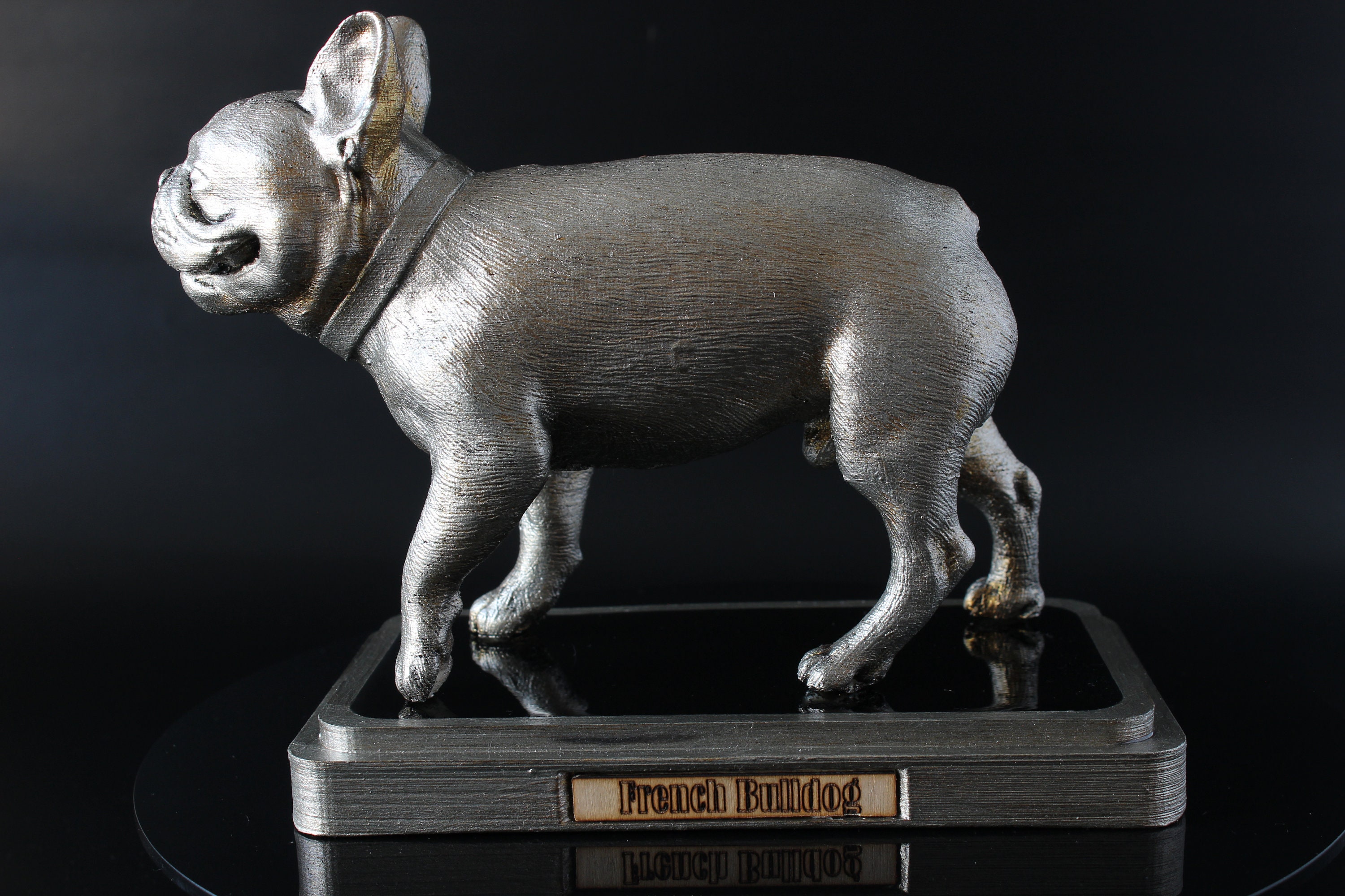 frenchie dog statue