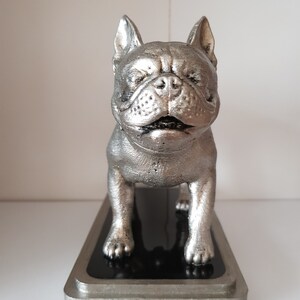 frenchie dog statue