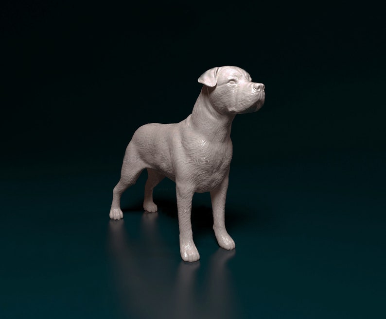 Personalized Cane Corso UnCropped Ears Dog Statue image 3