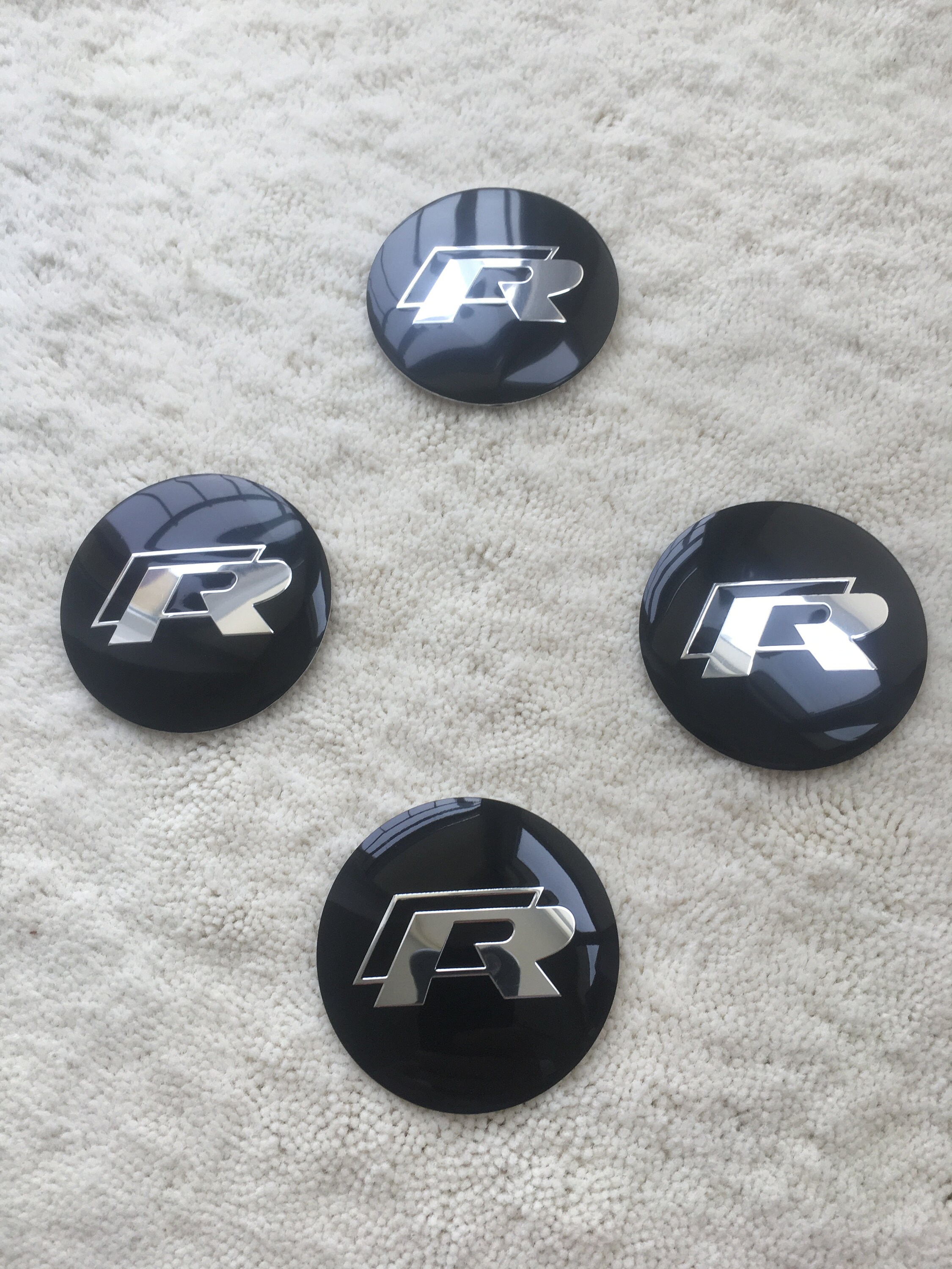 4Pcs R LINE 56mm Car Wheel Center Hub Caps sticker For Vw Etsy