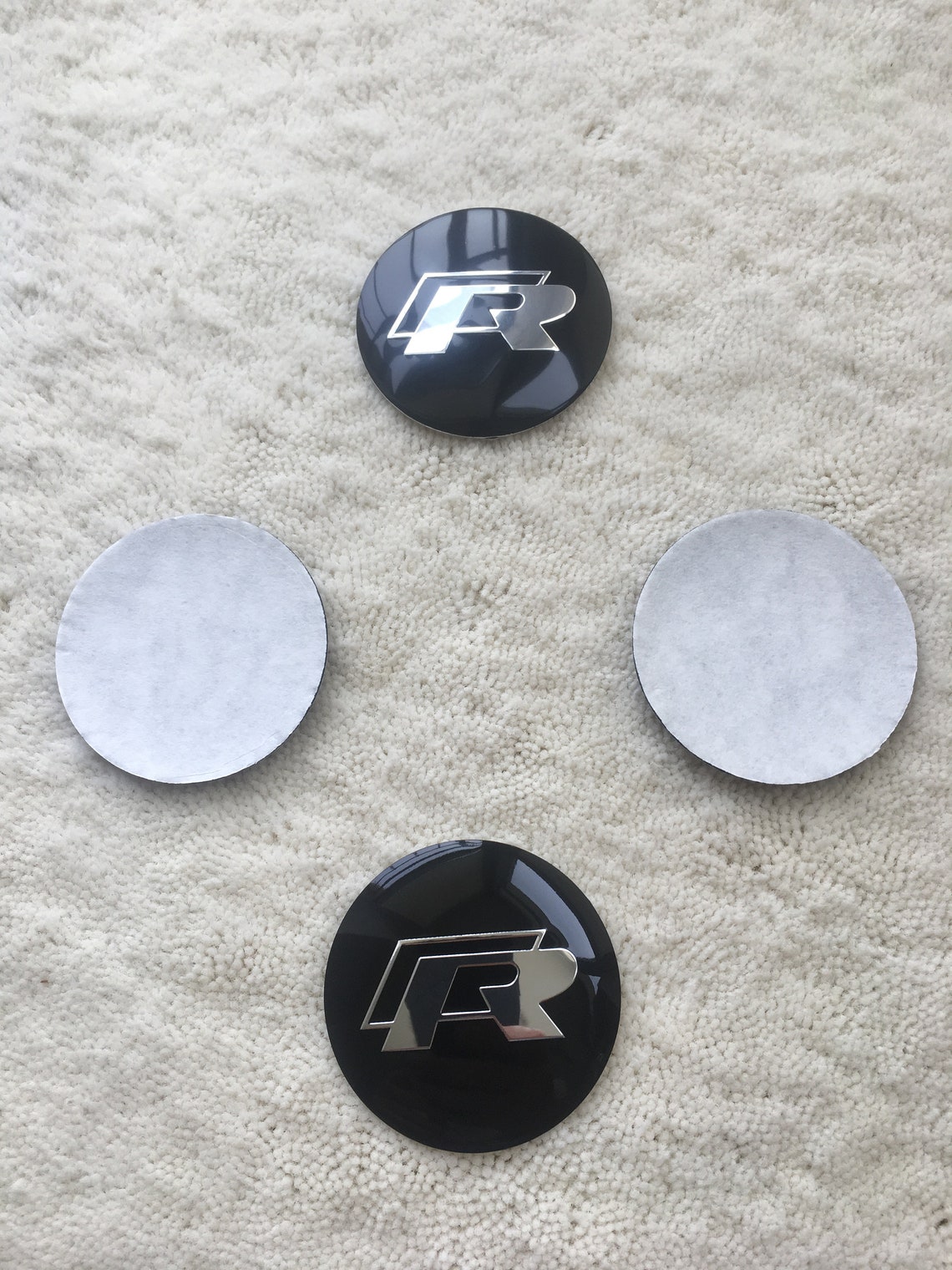4Pcs R LINE 56mm Car Wheel Center Hub Caps sticker For Vw Etsy