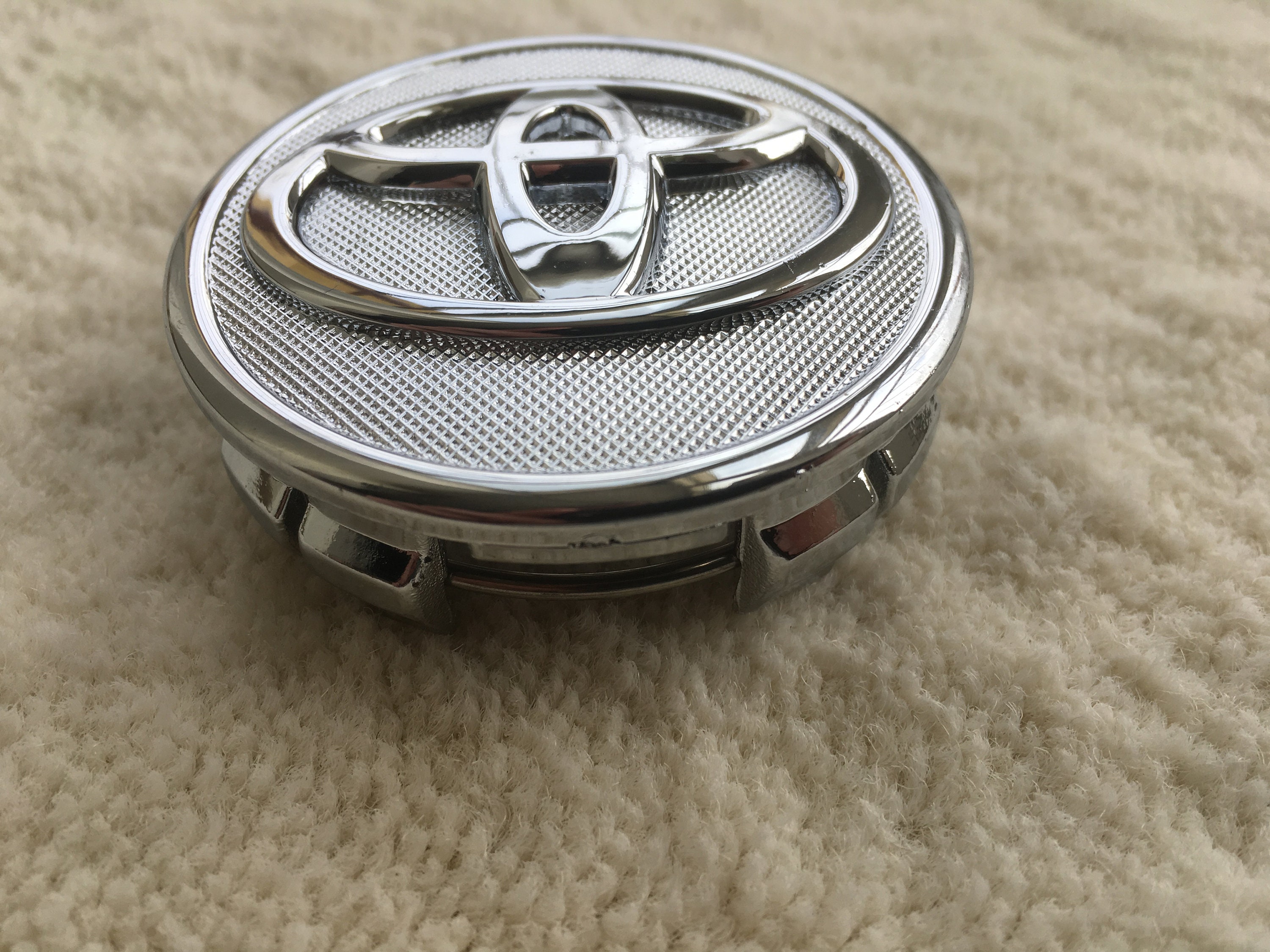 4x wheel center hub caps Silver 57 mm outer diameter Etsy
