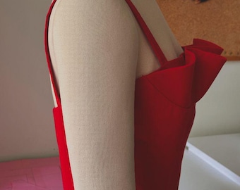 Patrón de costura PDF de top con volantes en el busto XXS-3XL / US 0-20 Patrón de alta costura