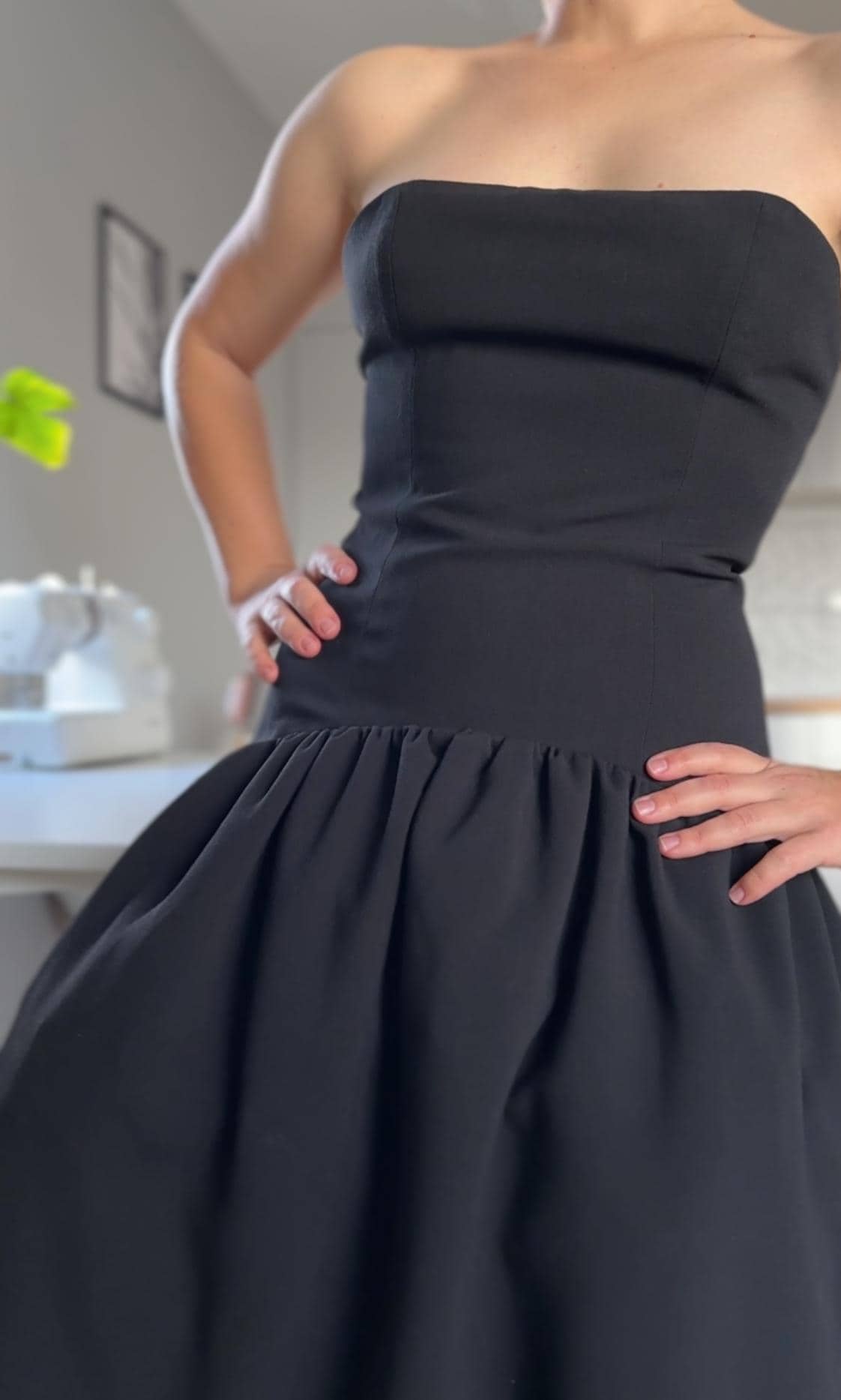 Vestido de cintura baja España