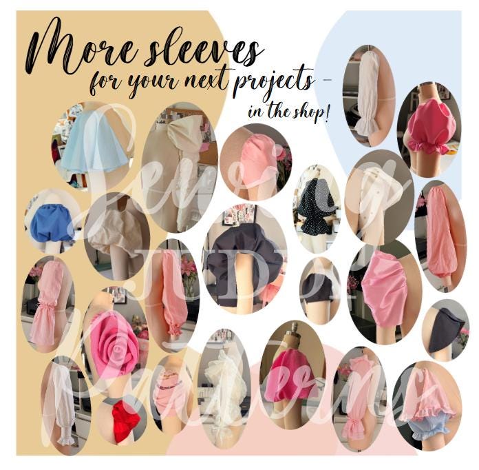 Long Puff Sleeve | PDF Sewing Pattern S-2XL | US 4-16 - Etsy