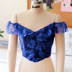 Sweetheart neckline Top with Princess Seam PDF Sewing Pattern XXS-3XL US 0-20