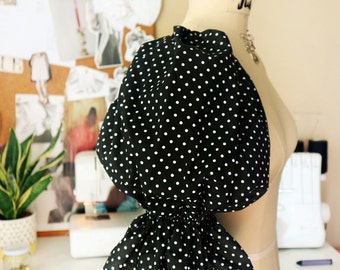 Patrón de costura en PDF para manga larga abullonada S-2XL / US 4-16