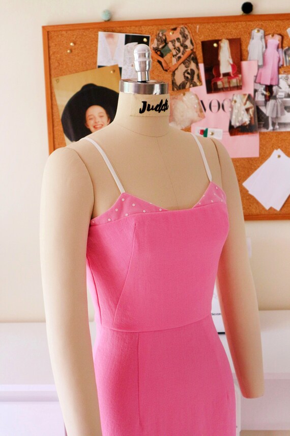 Pink pencil skirt 5xl deals