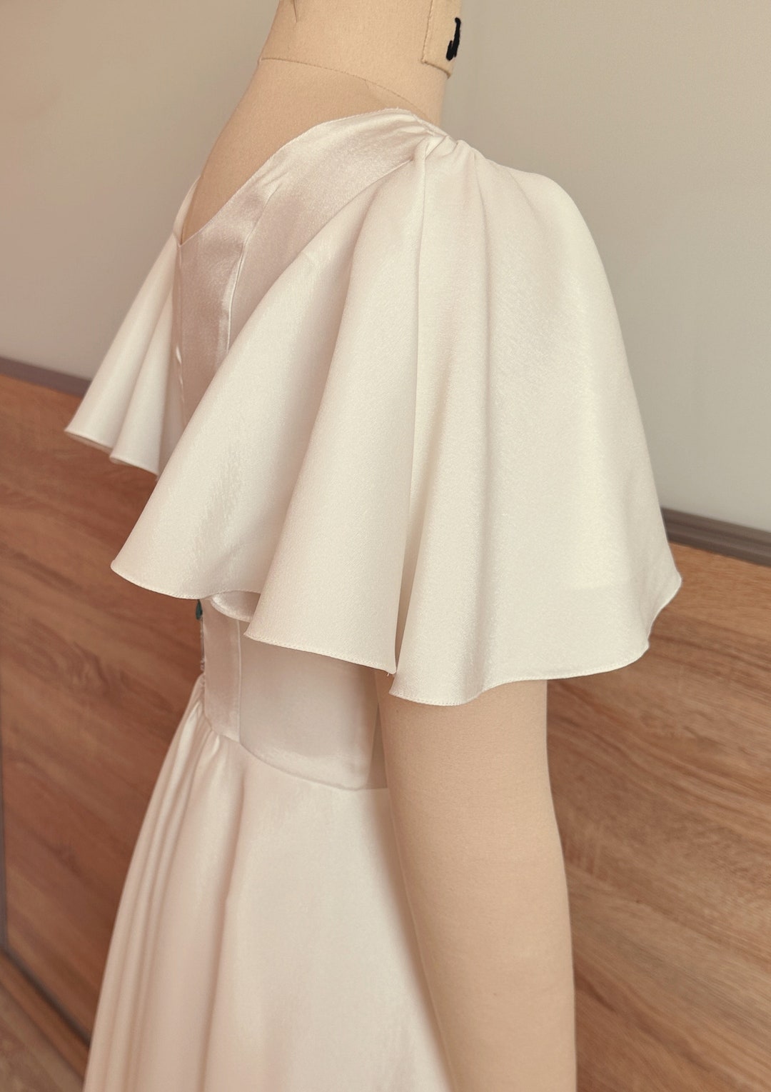 butterfly dress cutting and stitching HOW TO MAKE A BUTTERFLY DRESS | Cutting & Stitching | How to Cut and Sew a Kaftan Dress