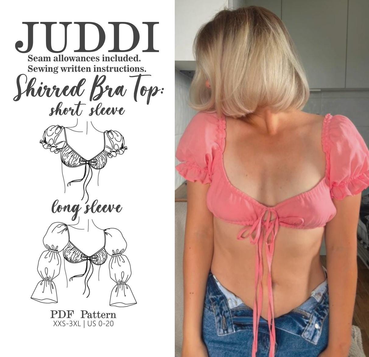 Shirred Puff Top New Zealand