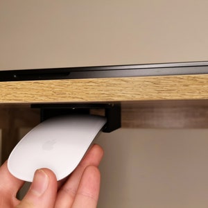 Magic Mouse Under Desk Mount | Apple Mouse Under-Desk Mount, Desk Organizer, Magic Mouse Holder Desk