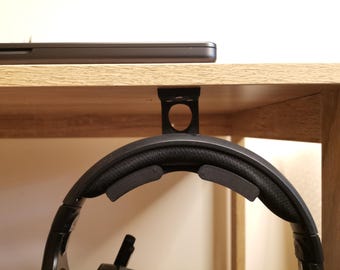 Supporto per cuffie da scrivania, supporto per cuffie da scrivania per ufficio, gancio per cuffie da scrivania, supporto per cuffie da scrivania, supporto per cuffie da scrivania