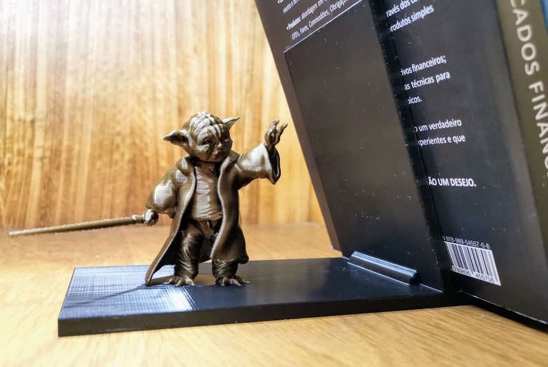 Yoda Inspired Bookend Decoration