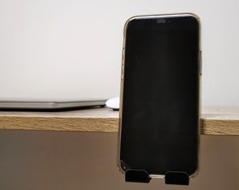 Supporto per telefono e iPhone da scrivania, supporto per smartphone, supporto per smartphone, supporto per iPhone, organizzazione della scrivania