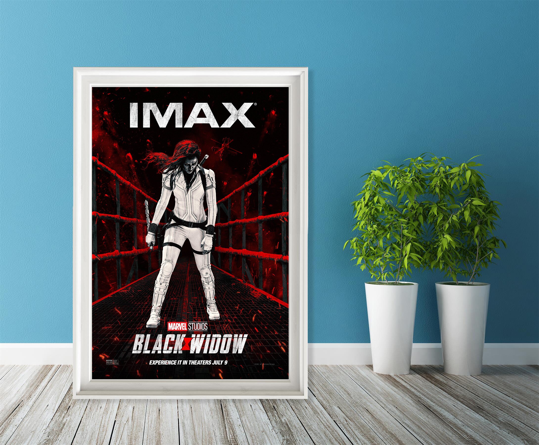 Black Widow Poster Film Scarlett Johansson New Movie Etsy