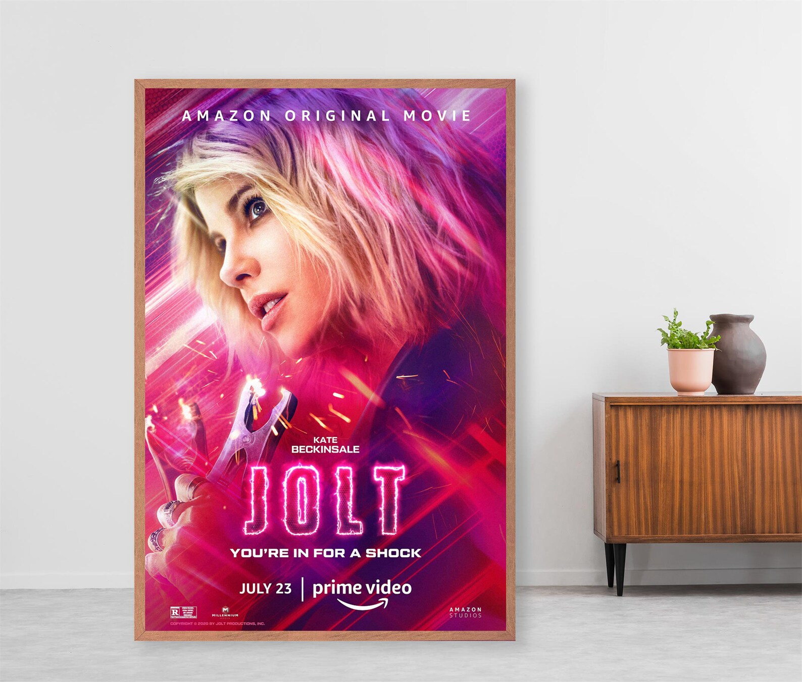 Jolt Movie 2021 Poster Seidentuch Kunstdruck Dekor Größe Etsy