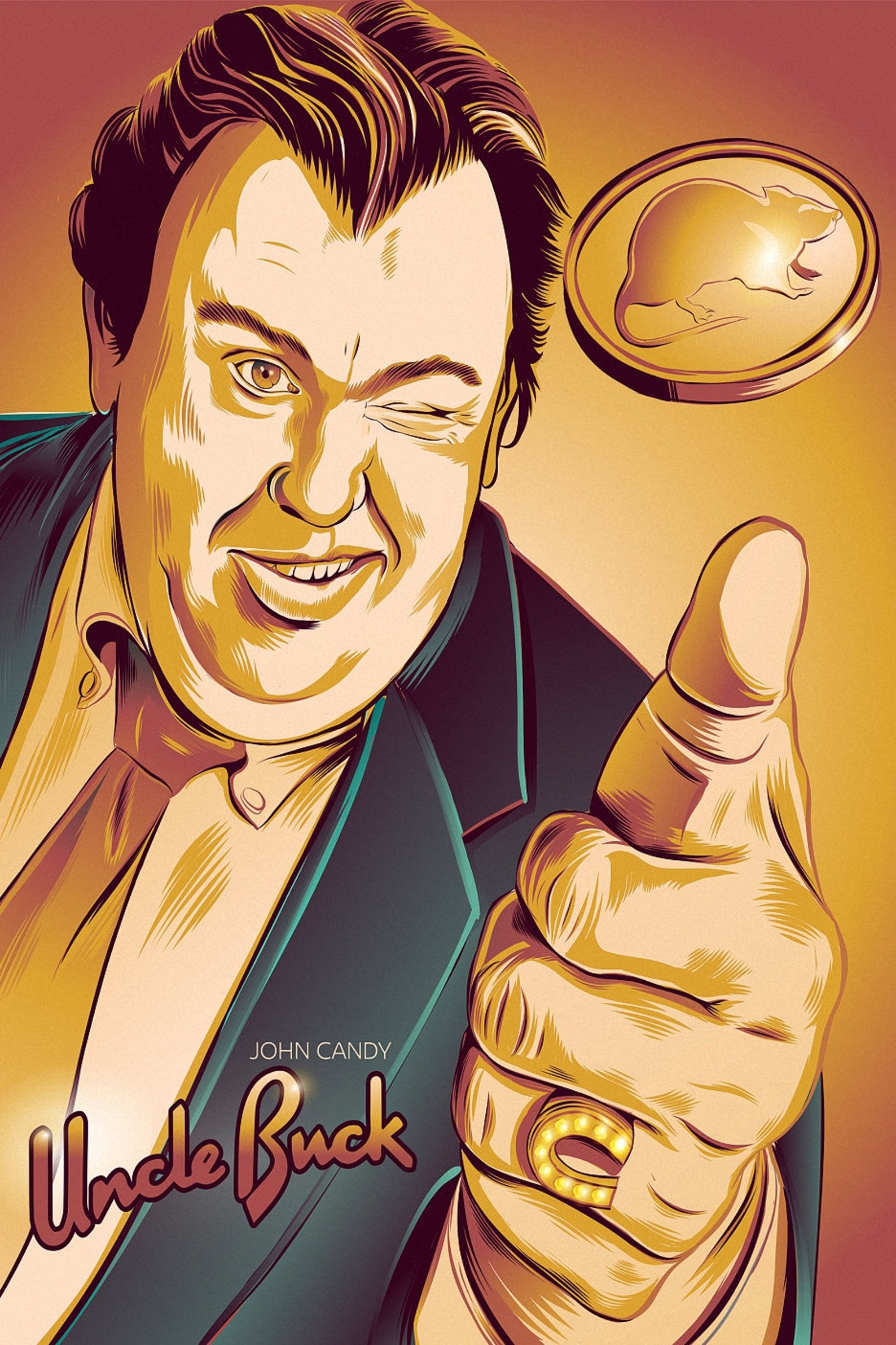 Uncle Buck classic Movie Poster 18x12 / 30x20 / Etsy