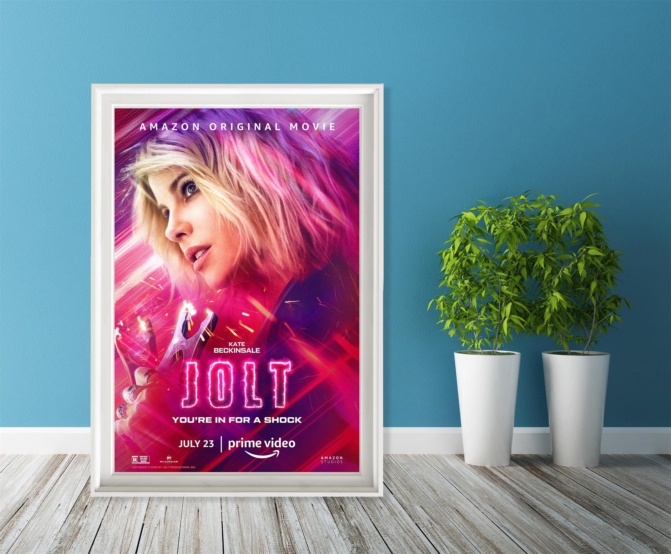 Jolt Movie 2021 Poster Seidentuch Kunstdruck Dekor Größe Etsy