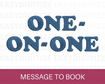 Embroidery & Digitizing One-on-One Consultation! (Via Zoom)