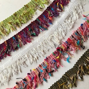 1&quot; Multi Colored Fun Fetti Fun Fringe, 1 yard, 1b