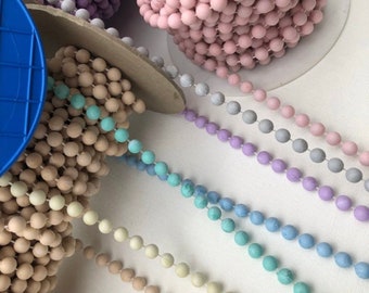 Vintage Marble string pearl strand, 80