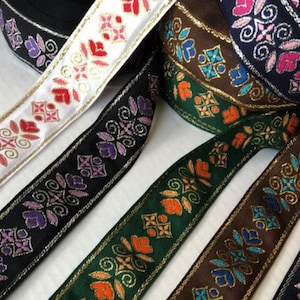 Vintage Metallic Woven Jacquard (77)