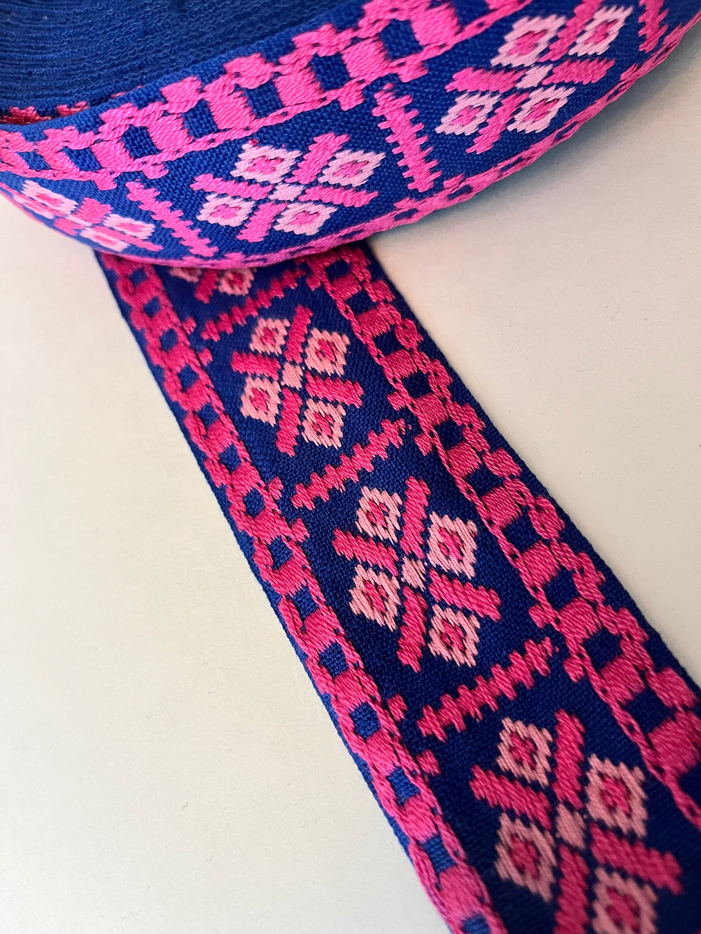 大特価市 Geometric, Wide Vintage Bohemian (52B , Trim Jacquard Woven ジャケット・アウター